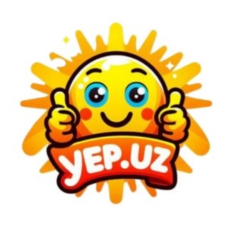 Логотип @yepuz - 📢 Yep.uz – Новости из Узбекистана