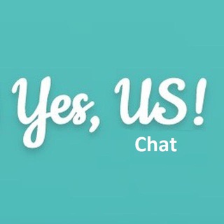 Логотип @yes_us_chat - Yes, US! 💚 Chat • USA Visa!