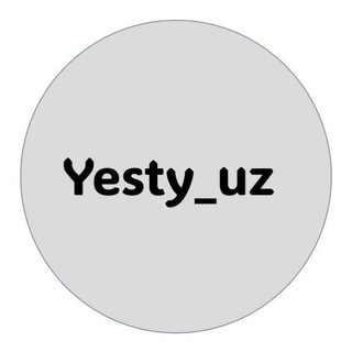 Логотип @yesty_uz - Yesty_uz