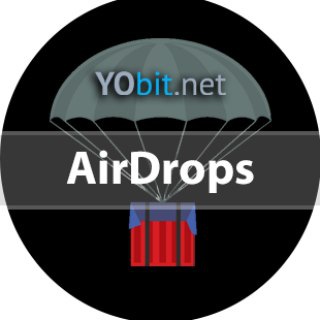 Логотип @yobit_airdrops - YoBit AirDrop
