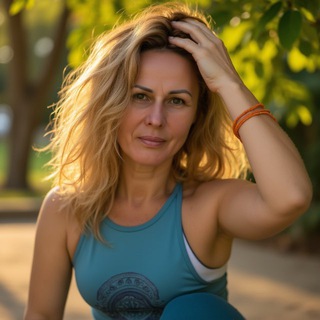 Логотип @yoga_noglitter - Йога без глянца и суеты