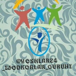 Логотип @yoshlar24_ijodkorlar_guruhi - 🌱YOSHLAR 24🌳