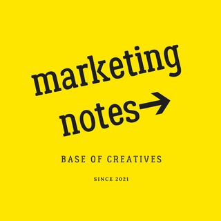 Логотип @yourcreativebase - marketing notes➔show me your layout