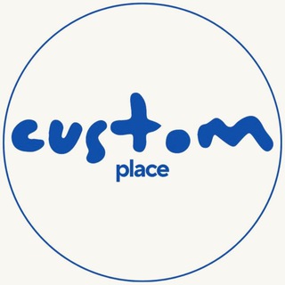 Логотип @yourcustomplace - custom place | создаем стиль
