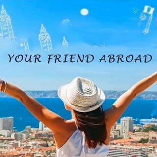 Логотип @yourfriendabroadchat - Your Friend Abroad Official
