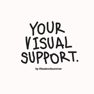 Логотип @yourvisualsupport - your visual support