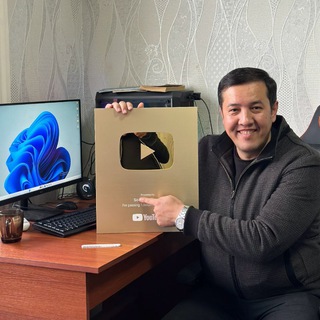 Логотип @youtubeustoz - Ютуб блогерлик