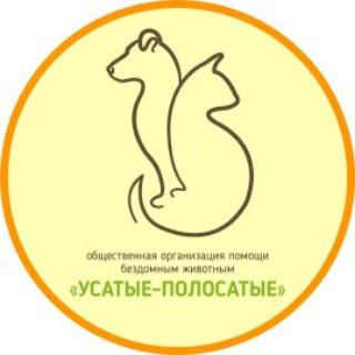 Логотип @ysatie_polosatie_official - "УСАТЫЕ-ПОЛОСАТЫЕ"- помощь бездомным животным Чувашии