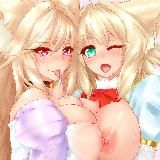 Логотип @yuri_pie - 💜HENTAI FOR SEMPAI💜