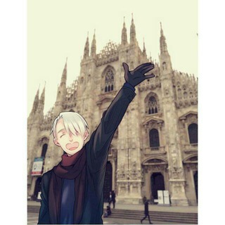 Логотип @yurioniceitaly - Yuri On Ice ITALY 🇮🇹⛸❄️