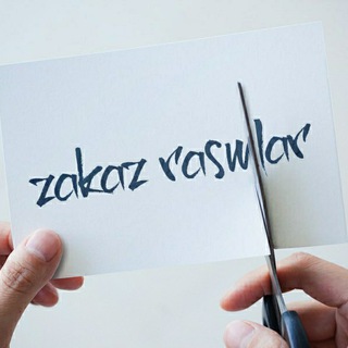 Логотип @zakazrasmn1 - TANISHUV CHAT