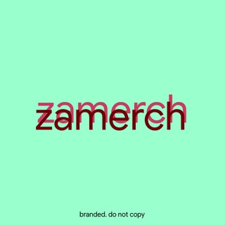 Логотип @zamerch - За Мерч