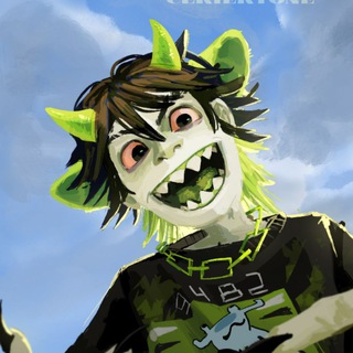 Логотип @zelenyloh - крикет