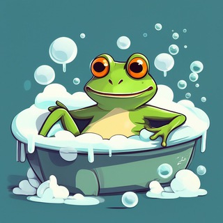 Логотип @zhabadyshit - Жаба душит 🐸