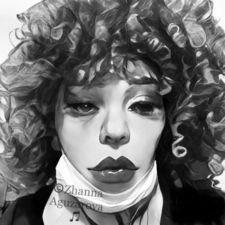 Логотип @zhannaaguzarovacom - Queen Of Russian Rock N Roll