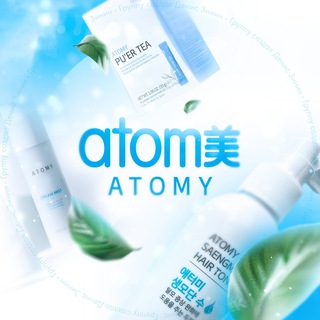 Логотип @zinin_atomy_chat - Атоми и Партнеры