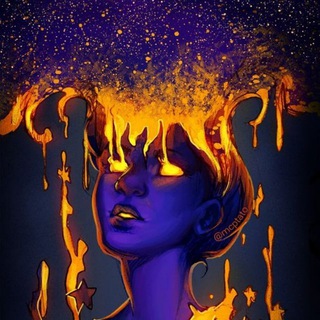 Логотип @zloydefis - Лунный дефис пишет