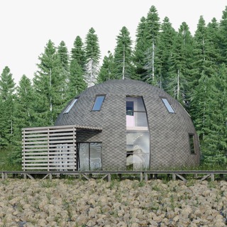 Логотип @zmframe - Зеленый Мир 🏡 Каркасные и модульные дома для жизни и бизнеса. Барнхаусы, купольные, А-фрейм, глэмпинги, девеломпент, рестораны,