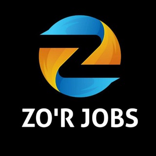 Логотип @zor_jobs - ZO'R JOBS | Работа в Узбекистане