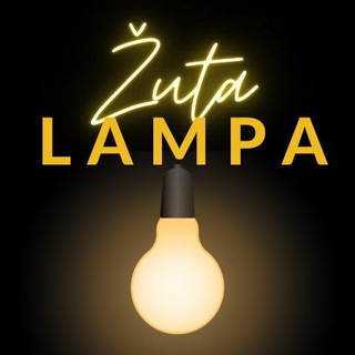 Логотип @zutalampa - Жёлтая лампа