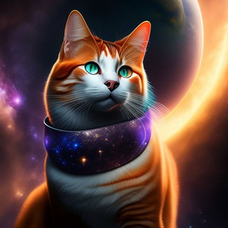 Логотип @zvezdni_kot - Звёздный Кот | Философия жизни